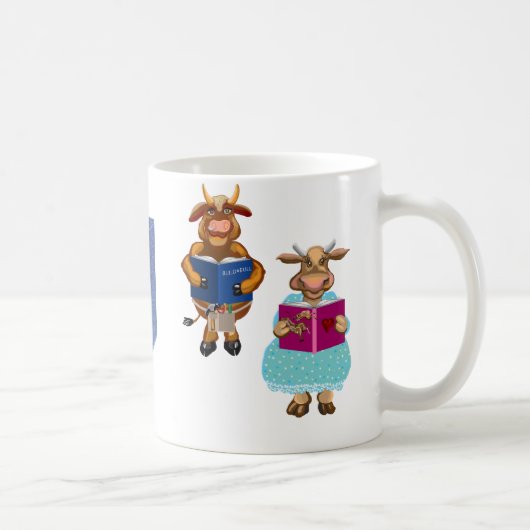 図書室で コーヒーマグカップ (右)