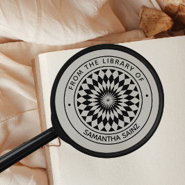 図書室の幻影 ラバースタンプ