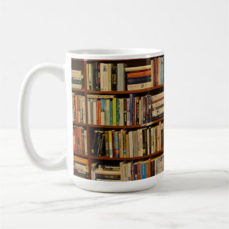 図書室の書籍 コーヒーマグカップ