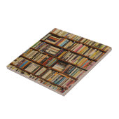 図書室の書籍 タイル (側面)