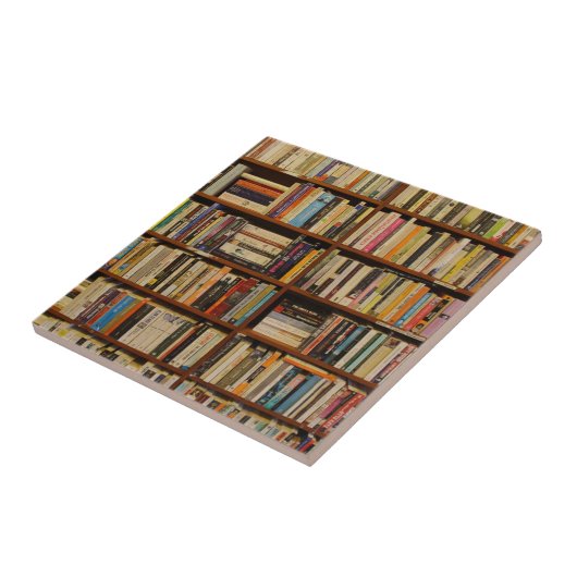 図書室の書籍 タイル (側面)