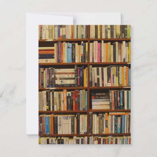 図書室の書籍 出欠カード (正面)