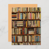 図書室の書籍 出欠カード (正面/裏面)