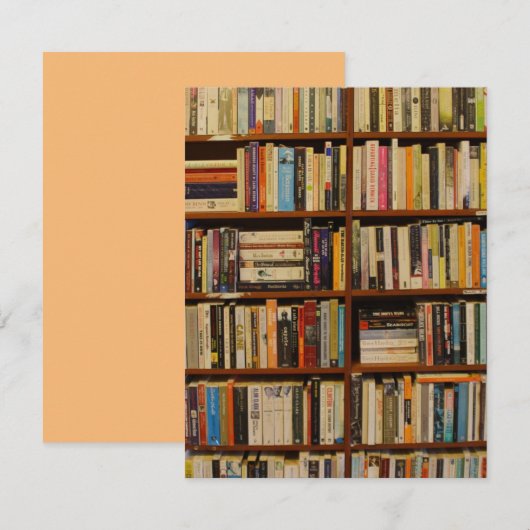 図書室の書籍 出欠カード (正面/裏面)