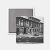 図書室の正面 マグネット (正面/裏面)