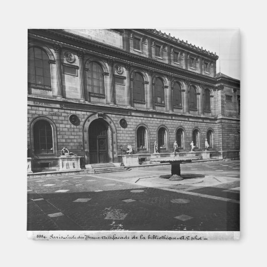 図書室の正面 マグネット (正面)