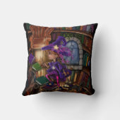 図書室の魔法読は「魔法だ」 クッション (裏面)