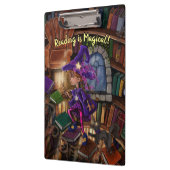 図書室の魔法読は「魔法だ」 クリップボード (左)