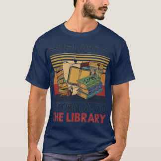 図書室もし失ったに戻す Tシャツ