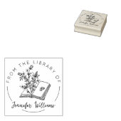 図書室より ラバースタンプ (押印)