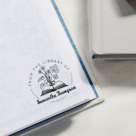 図書室より ラバースタンプ