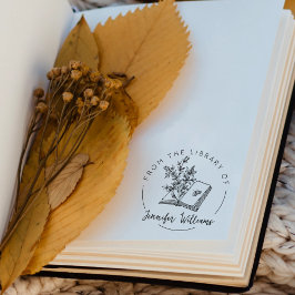 図書室より ラバースタンプ