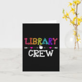 図書室クルー先生おもしろい学校給料初日 カード (黄色い花)