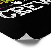 図書室クルー先生おもしろい学校給料初日 ポスター (角)