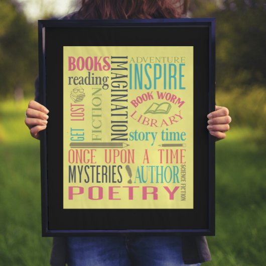 図書室サブウェイアート ポスター