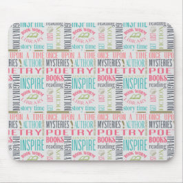 図書室サブウェイアート マウスパッド