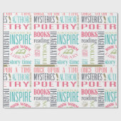 図書室サブウェイアート ラッピングペーパー (フラット)