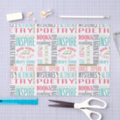 図書室サブウェイアート 薄葉紙 (クラフト)