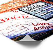 図書室壁グラフィティポスター ポスター (角)