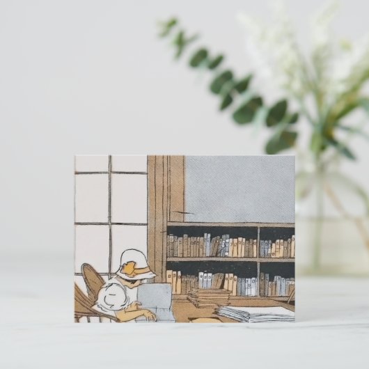 図書室読内 ポストカード (スタンド正面)