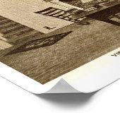 図書室、ビーチヘブン、NJヴィンテージ ポスター (角)