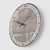 図書室 – 図書室 ラージ壁時計 (傾斜)