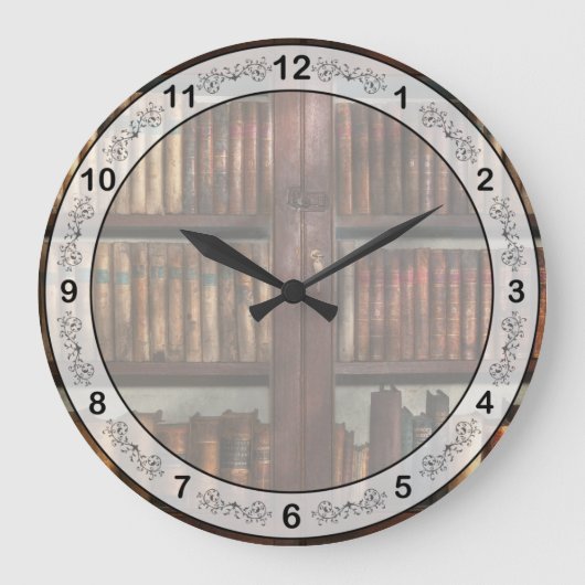 図書室 – 図書室 ラージ壁時計 (正面)