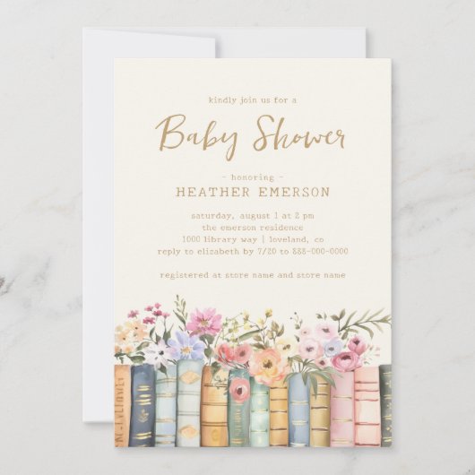 図書室 招待状 (正面)