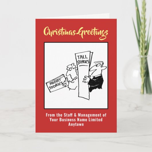 図書室、書店クリスマスカード シーズンカード (正面)