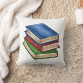 図書書棚の読先生書庫 クッション (ブランケット)