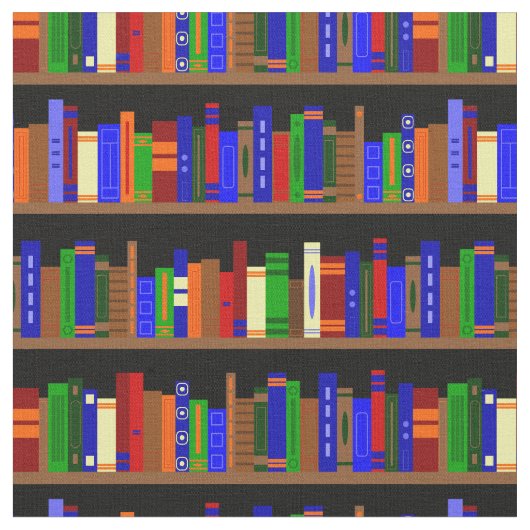 図書本棚図書室 ファブリック (クローズアップ)