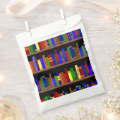 図書本棚図書室 フェイバーバッグ (クリップ留めされた状態)