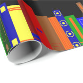 図書本棚図書室 ラッピングペーパー (ロールコーナー)