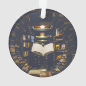 図書棚オープンブック読 オーナメント (裏面)