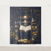 図書棚オープンブック読 タペストリー (正面)