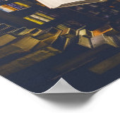 図書棚オープンブック読 ポスター (角)