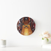 図書棚抽象芸術壁時計 ラウンド壁時計 (ホーム)