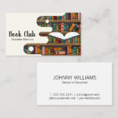 図書棚 名刺 (正面/裏面)