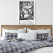 「図書目録」の最前線 キャンバスプリント (インサイチュ (寝室))