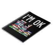 図書読み手の本おもしろい愛好家 ノートブック (左側)