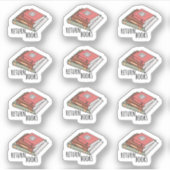 図書返却リマインダー学生プランナー シール (正面)