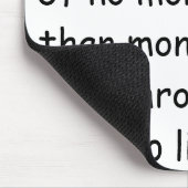 図書館およびお金 マウスパッド (コーナー)