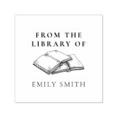 図書館から自分のヴィンテージを作る セルフインキングスタンプ (デザイン)