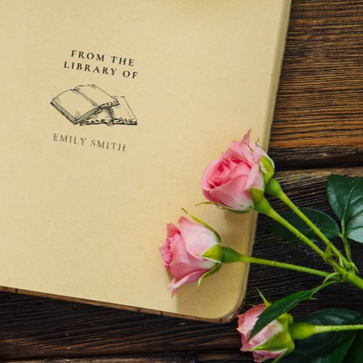 図書館から自分のヴィンテージを作る セルフインキングスタンプ