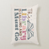 図書館から電話があって行かねばならない アクセントクッション (正面(垂直))