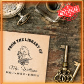 図書館から |恐竜オンブックス先生 セルフインキングスタンプ