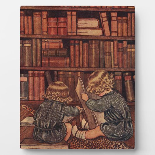 図書館での冒険 フォトプラーク (正面)