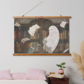 図書館に司教者がいる 吊り下げ型タペストリー (寝室)