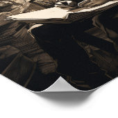 図書館に浸る若インスパイアい学生 ポスター (角)