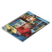 図書館のカエル ノートブック (左側)